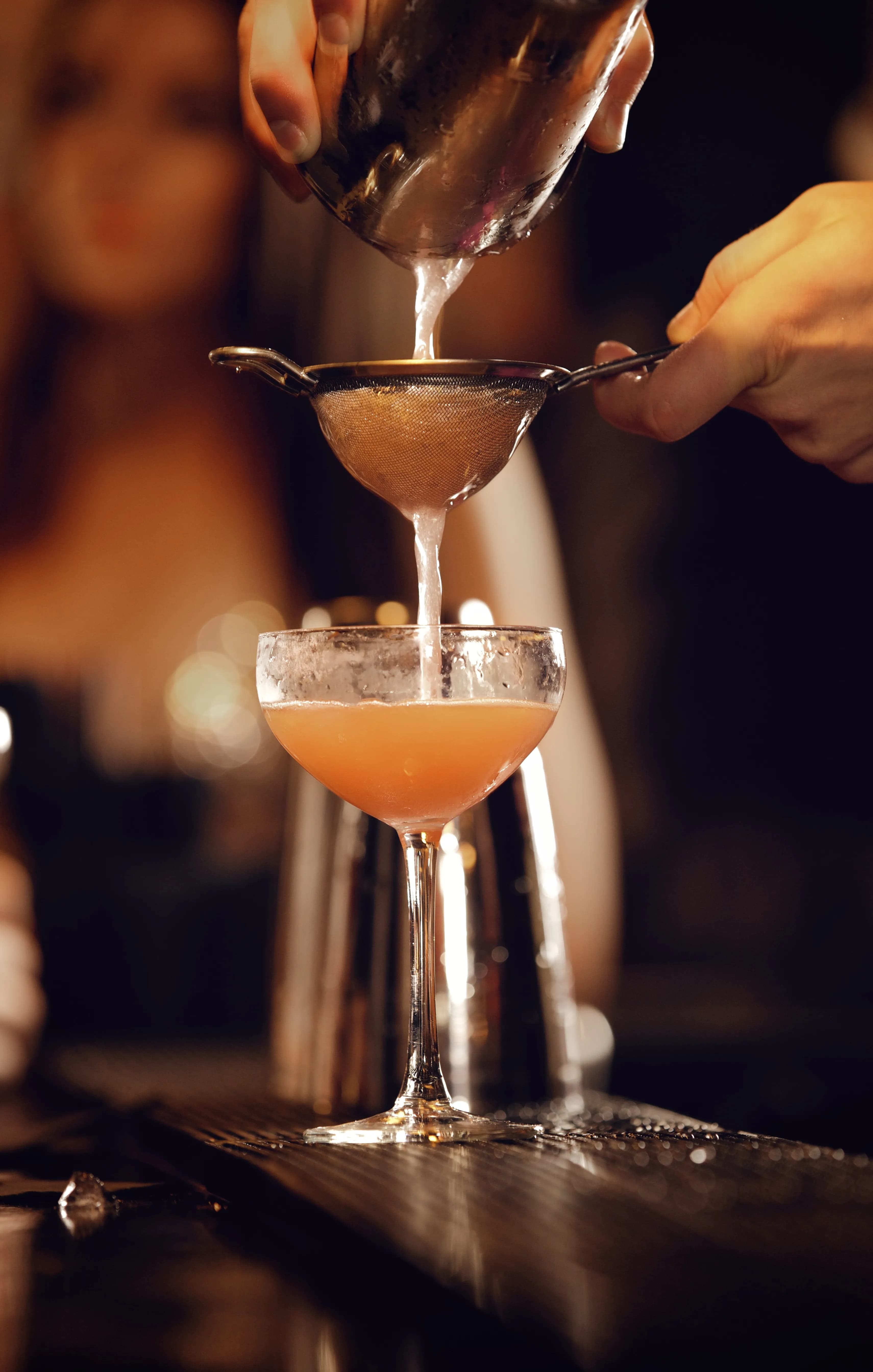 cocktail gemaakt door een cocktail catering bedrijf